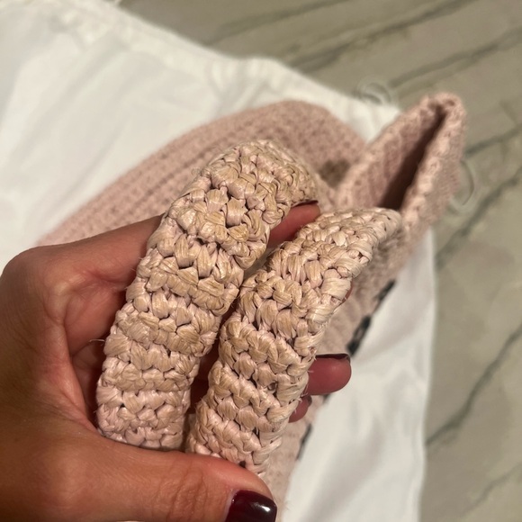 Authentic Prada Small Raffia Tote - Picture 4 of 10